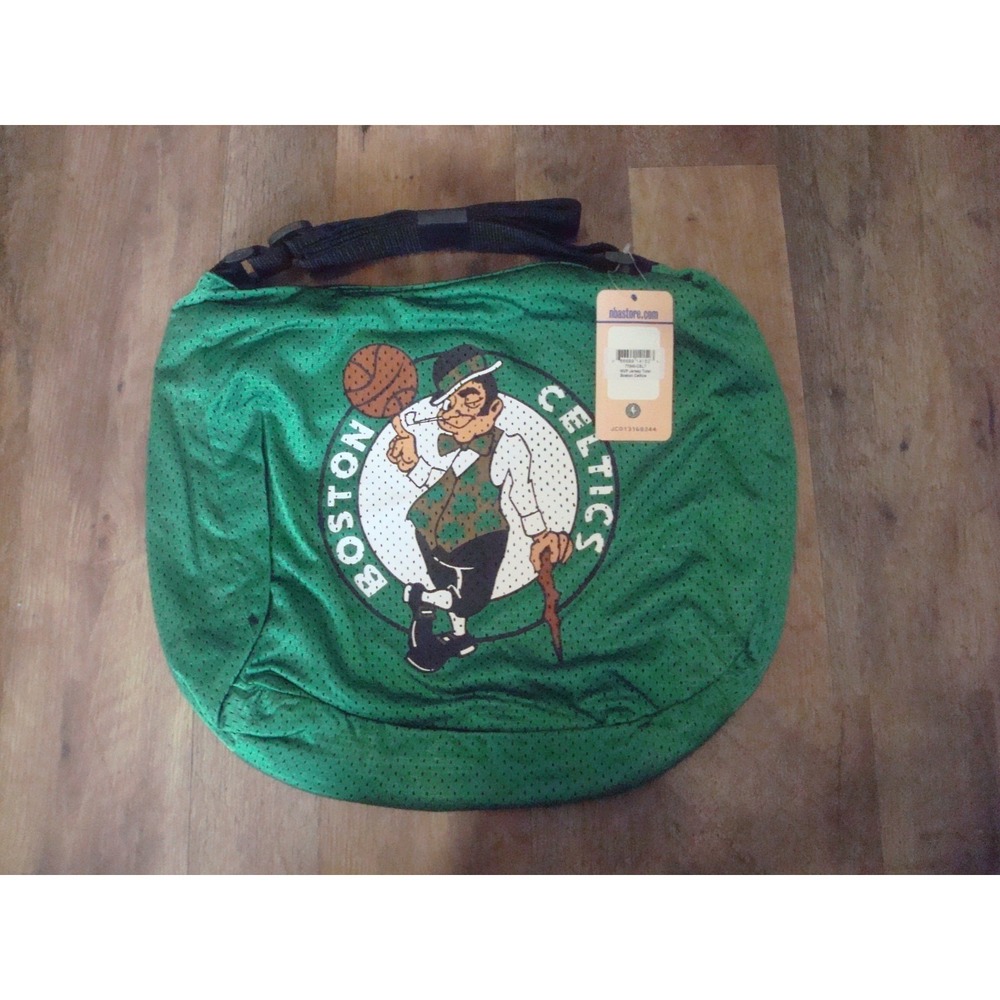 CELTICS  JERSEY 13X18 BOSTON Game Day Purse Pouch  BAG HANDBAG TOTE HAND VINTAGE